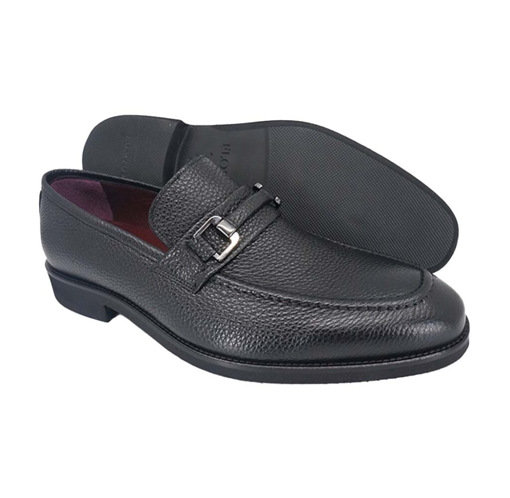 حذاء رسمي تركي من ماركة (فلورا) – اسود