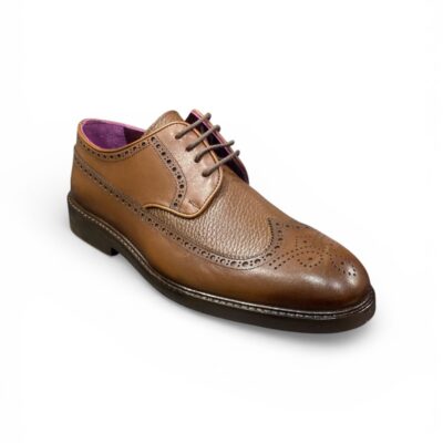 جزمة رسمي خيط بريطاني مريح عملي لون هافان